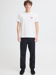 Casual Friday Blue Buchan Twill Tapered Leg Trousers - Image 3 of 8