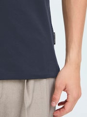Casual Friday Blue Nilo Crew Neck Short Sleeve T-Shirt - Image 5 of 8