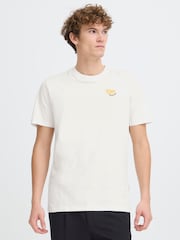 Casual Friday White Sundin Crew Neck Short Sleeve T-Shirt - Image 1 of 8