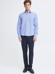 Casual Friday Blue Jansson Long Sleeve Striped Shirt - Image 3 of 8