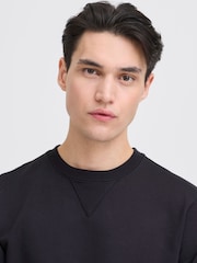 Casual Friday Blue Persson Crew Neck Sweatshirt - Image 4 of 5