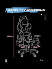 X Rocker Bubblegum Agility Sport Esport Gaming Chair - Image 7 of 7