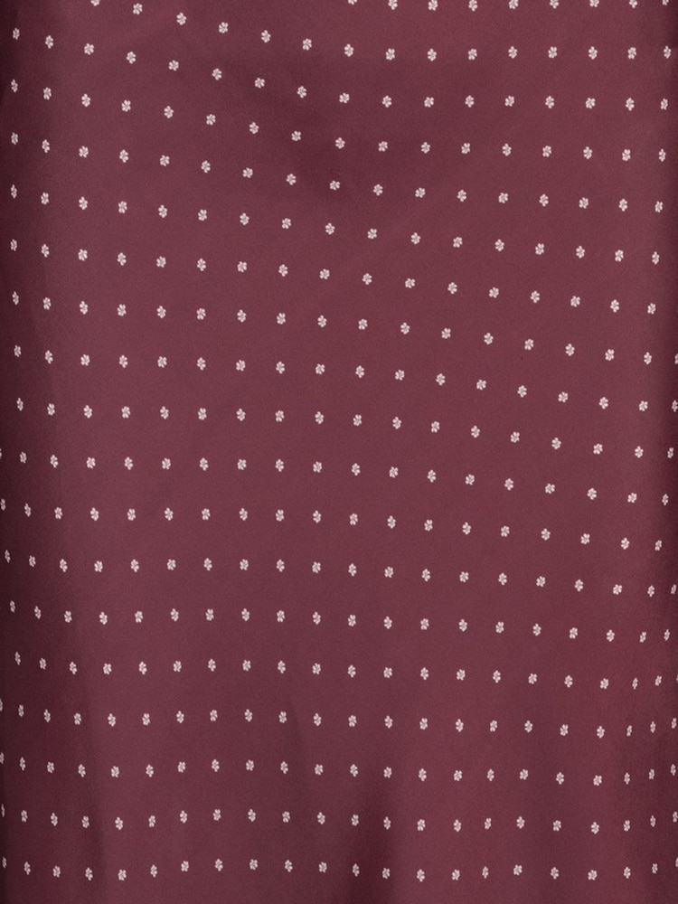 Rotate Red Dot Satin Maxi Dress - Image 5 of 5 Rotate Red Dot Satin Maxi Dress - Image 5 of 5