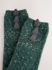 Green Dinosaur Fluffy Novelty Socks in Box 1 Pack - Image 5 of 8