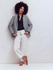 بليزر Woodbridge من الكتان من Boden - Image 5 of 6