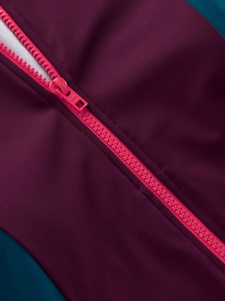 Boden Purple Sporty Raglan Sleeve Swimsuit - Image 7 of 7