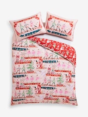 Cath Kidston Red Christmas Nutcracker Duvet Cover and Pillowcase Set - Image 6 of 7