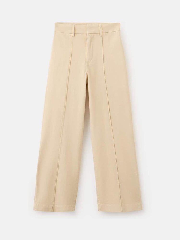 Mango Yellow Waist Detail Jeans - Image 6 of 6