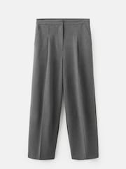 Mango Grey Straight Leg Trousers - Image 5 of 5