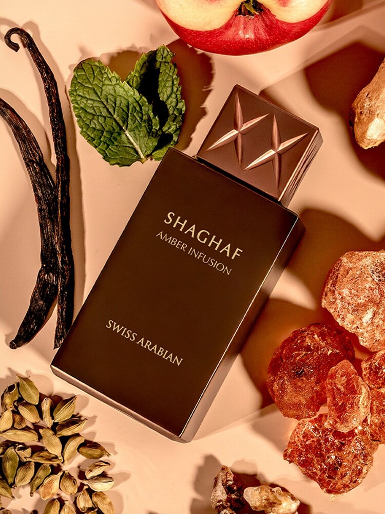 Swiss Arabian Shaghaf Amber Infusion Eau de Parfum 75ml - Image 2 of 3 Swiss Arabian Shaghaf Amber Infusion Eau de Parfum 75ml - Image 2 of 3
