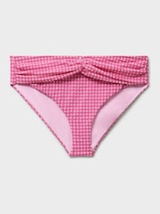 Crew Clothing Twist Front Seersucker Bikini Bottoms - Image 5 of 5