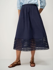 Crew Clothing Lois Cut Out Detailed Midi Skirt - 画像 3 / 5