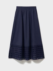 Crew Clothing Lois Cut Out Detailed Midi Skirt - 画像 5 / 5