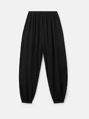 Mango Black Balloon Trousers - Image 5 of 5