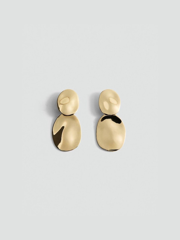 Mango Gold Drop Earrings - Image 1 of 2