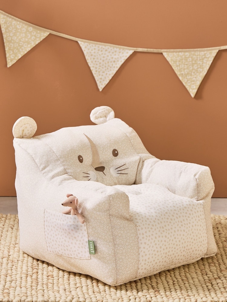 Tutti Bambini Love Cats Larry Leopard Bean Chair - Image 1 of 4