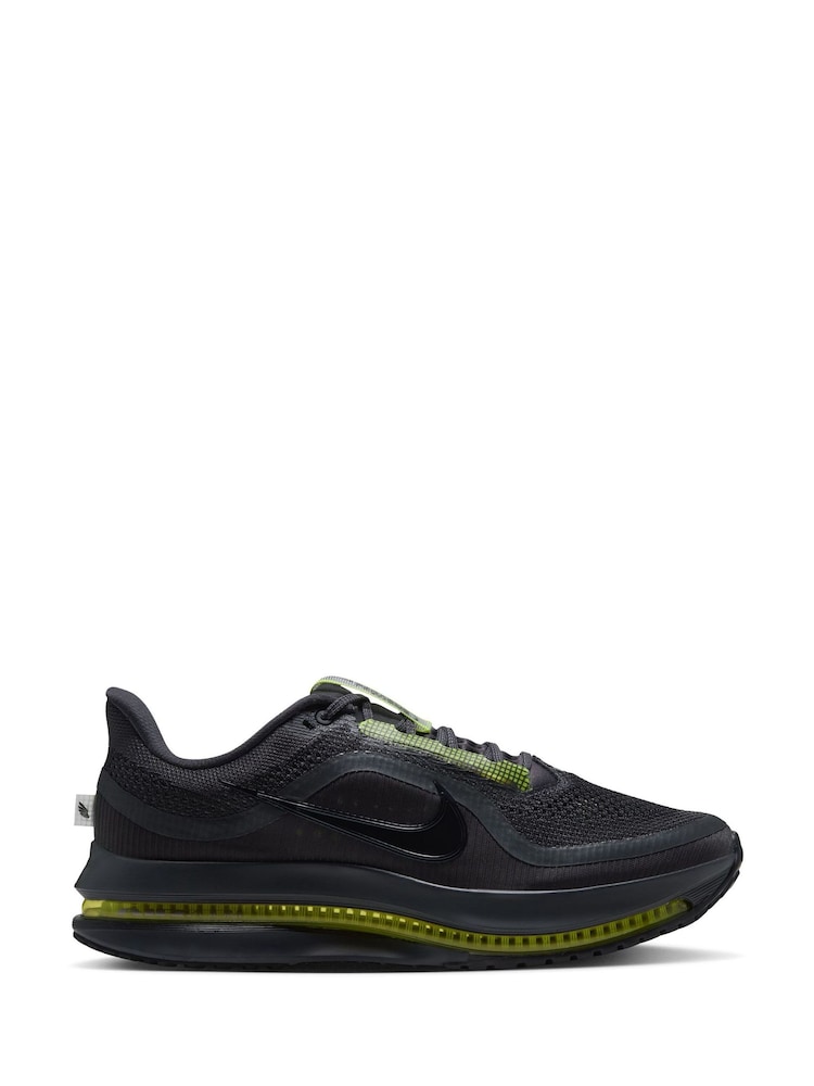 Nike Black Yellow Pegasus Premium Running Trainers - Image 1 of 8