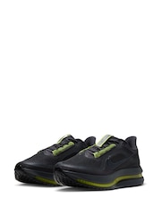 Nike Black Yellow Pegasus Premium Running Trainers - Image 3 of 8
