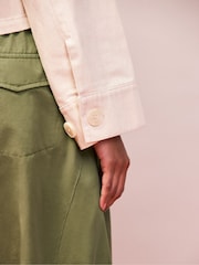 Ro&Zo Natural Cotton Twill Denim Jacket - Image 5 of 7