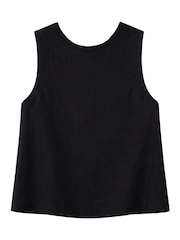 Топ из лена с ракушками на спине Ro&Zo - Изображение 4 4