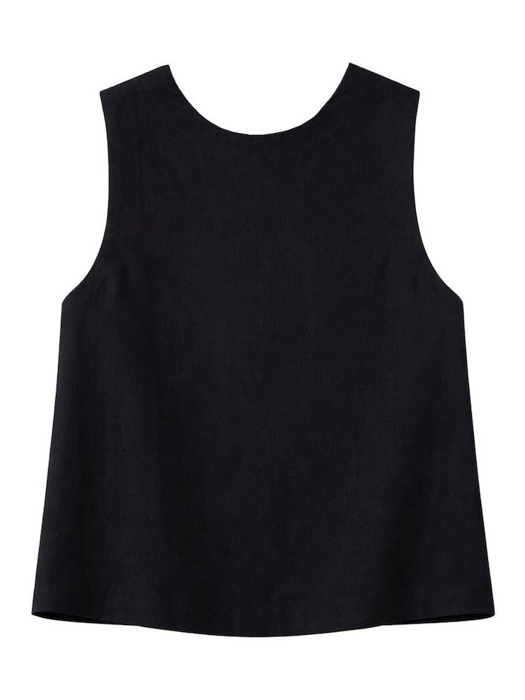 Топ из лена с ракушками на спине Ro&Zo - Изображение 4 4