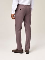 Skopes Red Tapered Fit Lucien Suit Trousers - Image 2 of 4