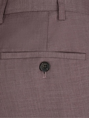 Skopes Red Tapered Fit Lucien Suit Trousers - Image 3 of 4