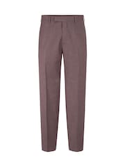 Skopes Red Tapered Fit Lucien Suit Trousers - Image 4 of 4