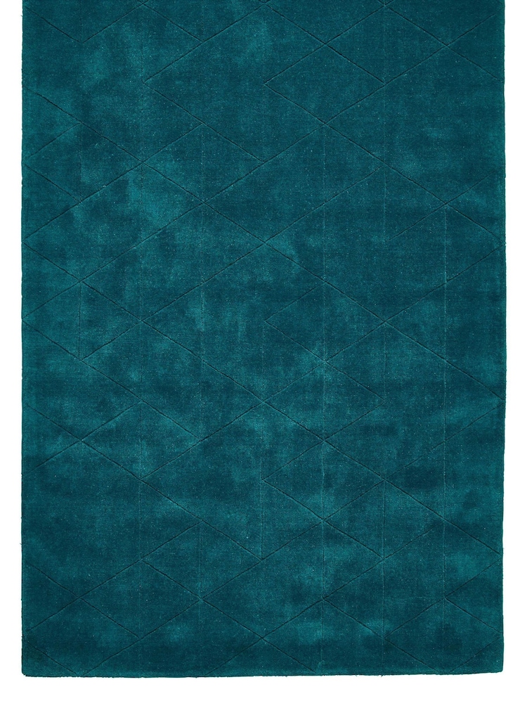 Think Rugs Jewel Green Kasbah KB2025 Modern Rug - Image 2 of 5 Think Rugs Jewel Green Kasbah KB2025 Modern Rug - Image 2 of 5
