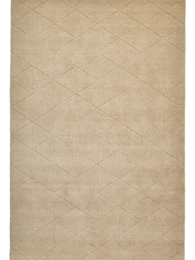 Think Rugs Beige Kasbah KB2025 Modern Rug - Image 2 of 5