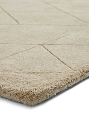 Think Rugs Beige Kasbah KB2025 Modern Rug - Image 4 of 5