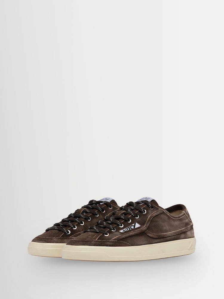 AUTRY Brown Windscape Low Man Kq02 Suede/Sugar Mustang Trainers - Image 5 of 5