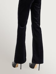 7 For All Mankind Black The Leggy Bootcut Jeans - Image 3 of 6