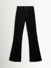 7 For All Mankind Black The Leggy Bootcut Jeans - Image 6 of 6