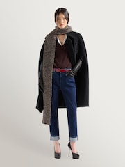 7 For All Mankind Blue Relaxed Skinny Jeans - Image 4 of 6