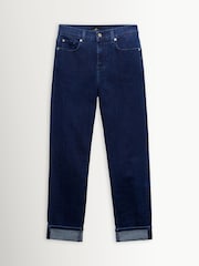 7 For All Mankind Blue Relaxed Skinny Jeans - Image 6 of 6
