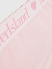 River Island Pink Ruched Crop Top & Briefs Set - Image 4 of 4