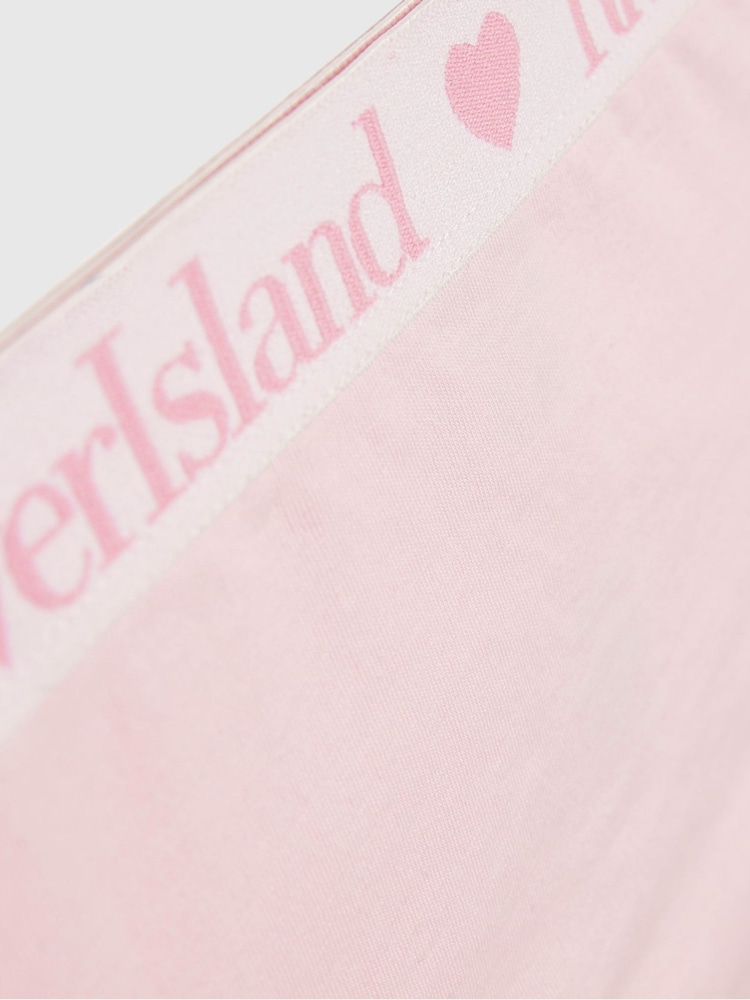 River Island Pink Ruched Crop Top & Briefs Set - Image 4 of 4 River Island Pink Ruched Crop Top & Briefs Set - Image 4 of 4