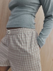 self. Long Sleeve Check Pyjamas Set - 5 paveikslėlis iš 5