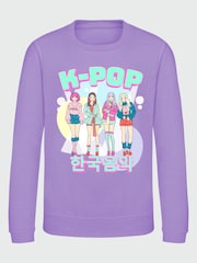 Brands In Purple K-Pop Band Sweatshirt - Image 3 of 4