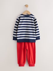 Navy Emergency Vehicles Cosy Fleece Pyjamas 2 Pack (12mths-8yrs) - Image 7 of 9