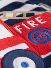 Navy Emergency Vehicles Cosy Fleece Pyjamas 2 Pack (12mths-8yrs) - Image 8 of 9