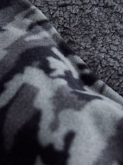 Anthrazit/Grau, Camo-Print - Printed Cosy Fleece Lined Pyjamas (3-16yrs) - Bild 6 von 7