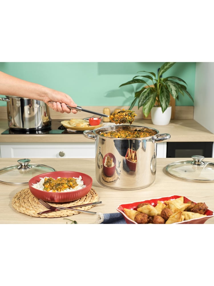 Russell Hobbs Silver Classic Clction 24cm 9l Stockpot - Image 2 of 4 Russell Hobbs Silver Classic Clction 24cm 9l Stockpot - Image 2 of 4