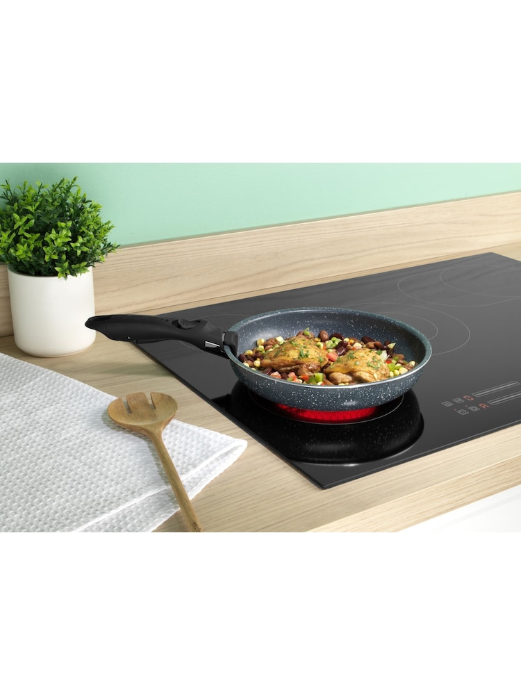 Russell Hobbs 3 Piece Blue Smart Clip Nf Stone Pans Set - Image 2 of 4