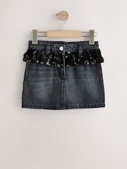 Washed Black Denim Skirt (3-16yrs) - Image 1 of 4