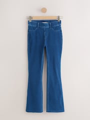 Black/Dark Blue Full Length Jersey Denim Bootcut Leggings 2 Pack - Image 2 of 5