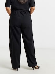Pantaloni conici plisati Simply Be - Imaginea 3 din 4