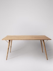 Swoon Light Brown Kaiden Mango Wood Six-Seater Dining Table - Image 1 of 4