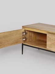 Swoon Light Brown Mosby Mango Wood Media Unit - Image 4 of 5